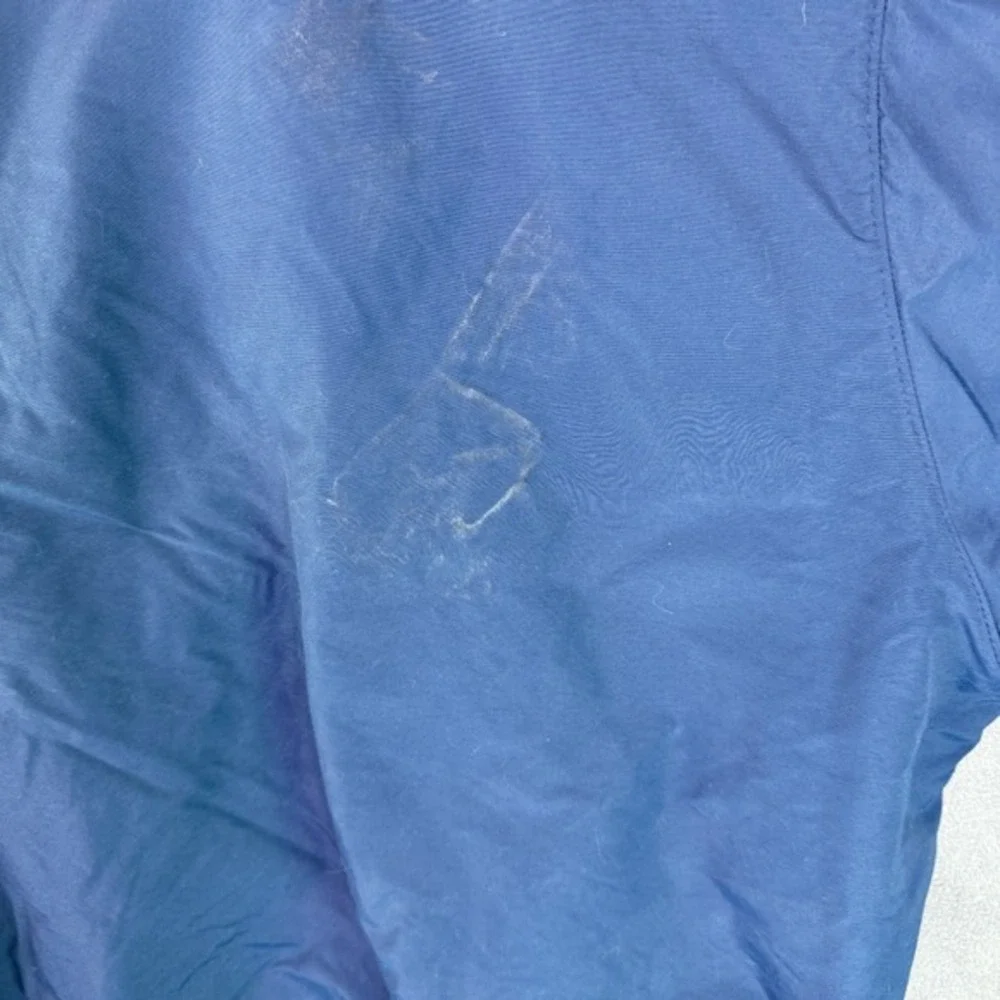 Vintage SPORTS MASTER Mens‎ Jacket 2XL Blue 80s USA Made Fleece Lined Polartec